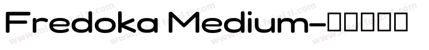 Fredoka Medium字体转换